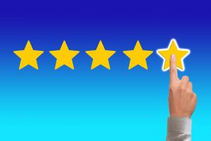 5 star customer ratings